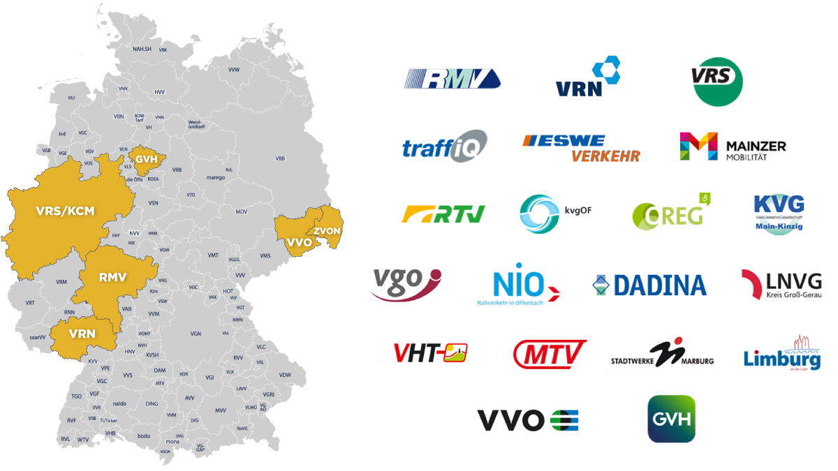 Transity Coverage Map, December 2022